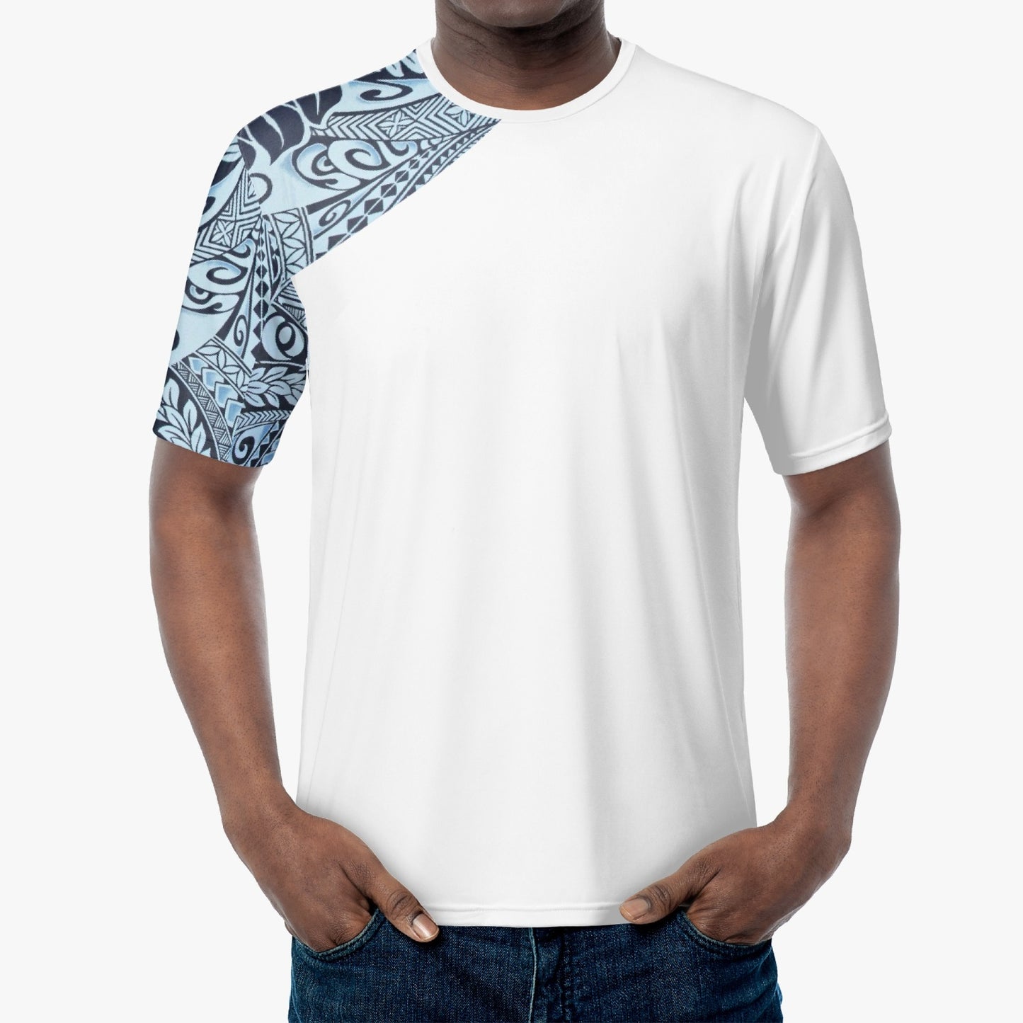 Polynesian - T-Shirt - Blue