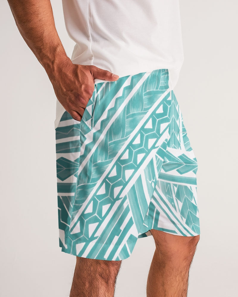 Polynesian Blue Men's Jogger Shorts